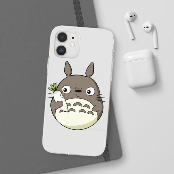 My Neighbor Totoro - Totoro Eating Turnip iPhone Cases-Accessories, My Neighbor Totoro, Phone Case