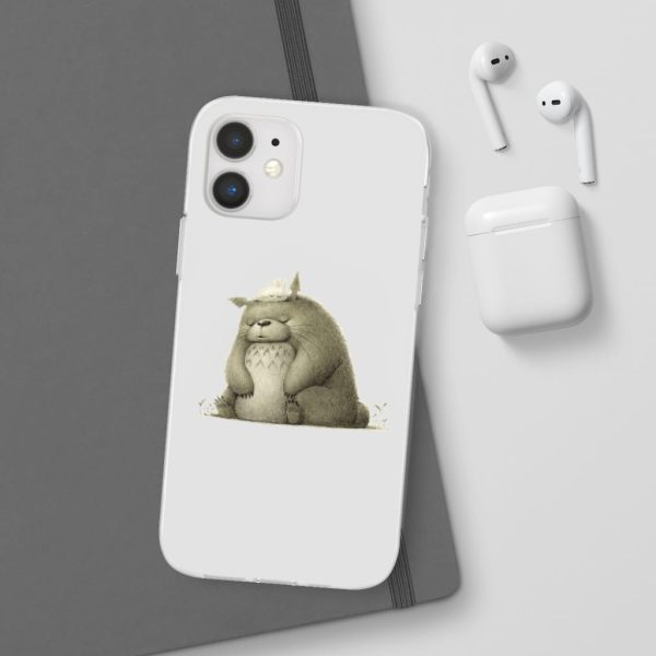 Tom Totoro Concrete Atlantic City - The Fluffy Totoro iPhone Cases-Accessories, My Neighbor Totoro, Phone Case, Tom Totoro Concrete Atlantic City