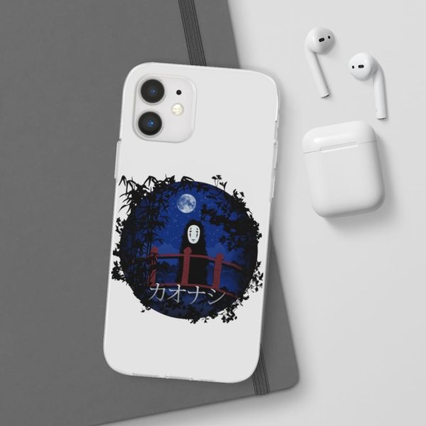 Spirited Away Live' - Spirited Away Kaonashi No Face by the blue Moon iPhone Cases-Accessories, Characters Spirited Away, kaonashi, no face, Phone Case, Spirited Away, Spirited Away Live