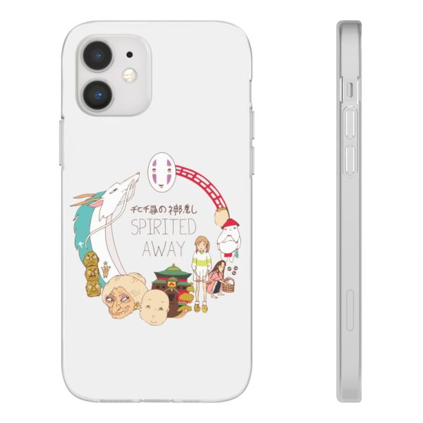 Spirited Away Sen To Chihiro No Kamikakushi - Spirited Away Compilation Characters iPhone Cases-Accessories, Phone Case, Spirited Away, Spirited Away Sen To Chihiro No Kamikakushi