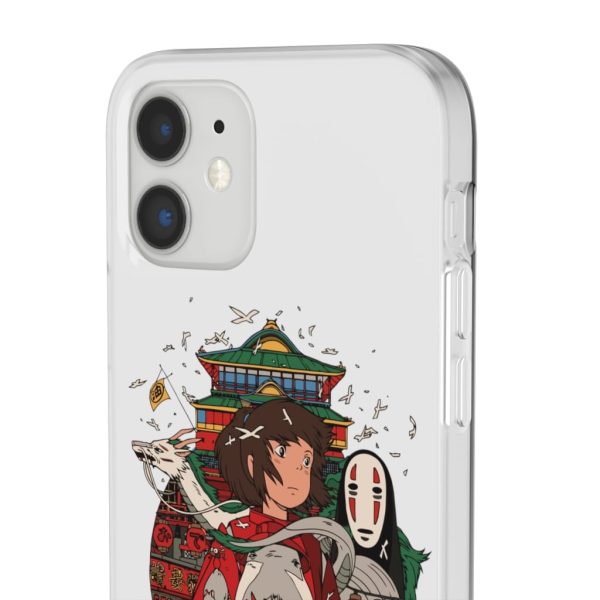 Spirited Away Poster - Spirited Away – Sen and Friends iPhone Cases-Accessories, kaonashi, no face, Phone Case, Spirited Away, Spirited Away Poster