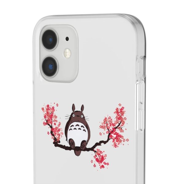 My Neighbor Totoro Japanese - Totoro and Sakura iPhone Cases-Accessories, My Neighbor Totoro, My Neighbor Totoro Japanese, Phone Case