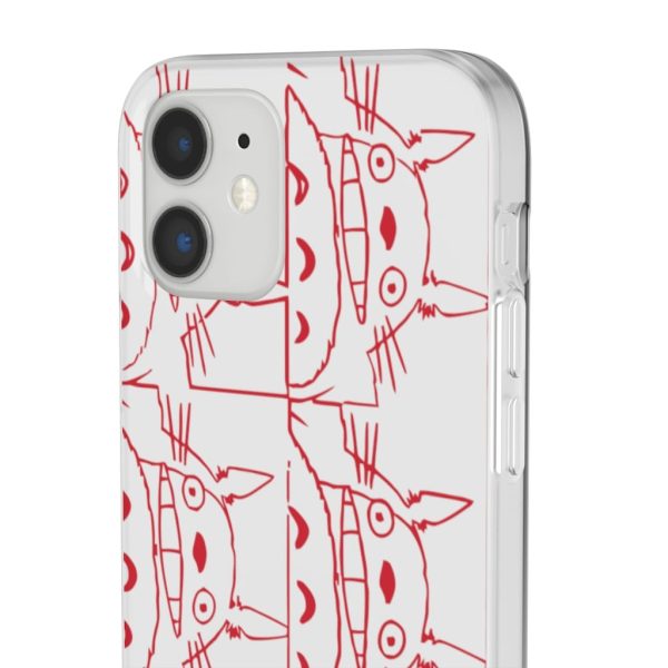 Totoro Plushie - My Neighbor Totoro Neon Collage Art iPhone Cases-Accessories, My Neighbor Totoro, Phone Case, Totoro Plushie