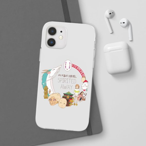 Spirited Away Sen To Chihiro No Kamikakushi - Spirited Away Compilation Characters iPhone Cases-Accessories, Phone Case, Spirited Away, Spirited Away Sen To Chihiro No Kamikakushi