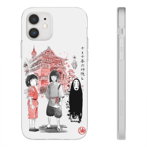 Soot Balls In Spirited Away - Spirited Away – Sen and Friends by the Bathhouse iPhone Cases-Accessories, Phone Case, Soot Balls In Spirited Away, Spirited Away