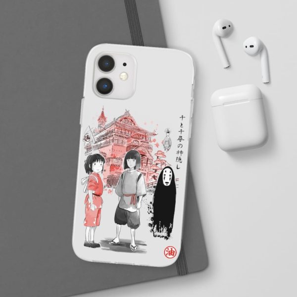 Soot Balls In Spirited Away - Spirited Away – Sen and Friends by the Bathhouse iPhone Cases-Accessories, Phone Case, Soot Balls In Spirited Away, Spirited Away