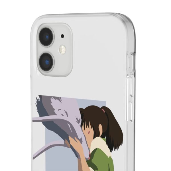 Miyazakis Spirited Away - Spirited Away Haku and Chihiro Graphic iPhone Cases-Accessories, Dust Sprites Spirited Away, Miyazakis Spirited Away, Phone Case, Spirited Away, Spirited Away Live Action