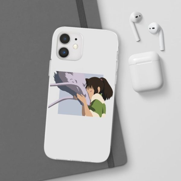 Miyazakis Spirited Away - Spirited Away Haku and Chihiro Graphic iPhone Cases-Accessories, Dust Sprites Spirited Away, Miyazakis Spirited Away, Phone Case, Spirited Away, Spirited Away Live Action