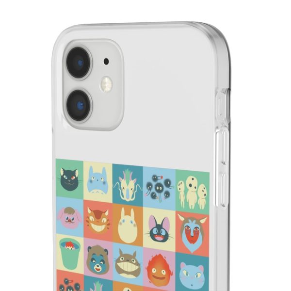 Ghibli Colorful Characters Collection iPhone Cases-Accessories, Phone Case