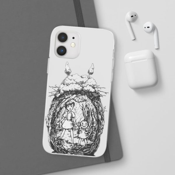 What Animal Is Totoro - My Neighbor Totoro – Mei and Sastuki in the Forest iPhone Cases-Accessories, My Neighbor Totoro, Phone Case, What Animal Is Totoro