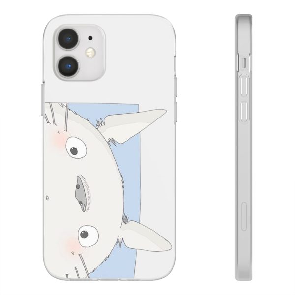 Totoro Catbus - Totoro Cute Face iPhone Cases-Accessories, My Neighbor Totoro, Phone Case, Totoro Catbus