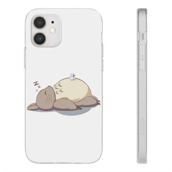 Satsuki Totoro - Sleeping Totoro iPhone Cases-Accessories, My Neighbor Totoro, Phone Case, Satsuki Totoro