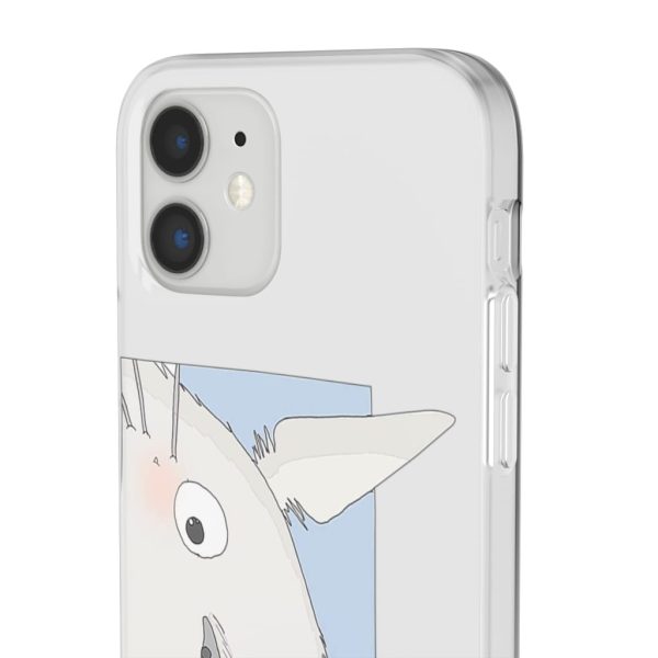 Totoro Catbus - Totoro Cute Face iPhone Cases-Accessories, My Neighbor Totoro, Phone Case, Totoro Catbus