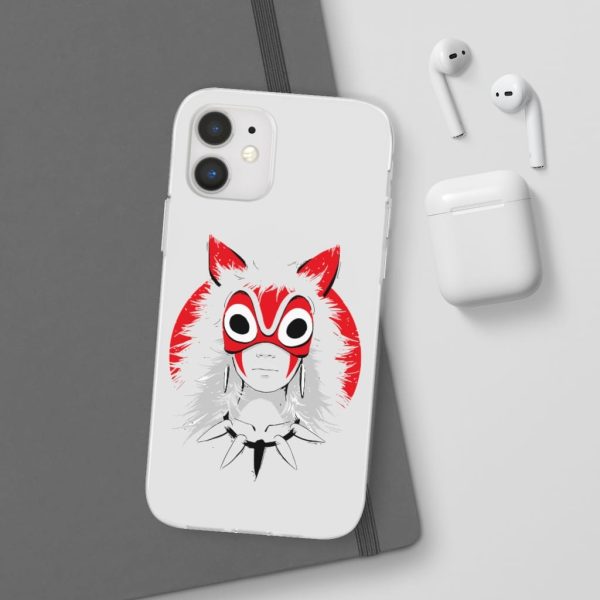 Princess Mononoke Ainu Influence - Princess Mononoke and the Broken Mask iPhone Cases-Accessories, Phone Case, princess mononoke, Princess Mononoke Ainu Influence