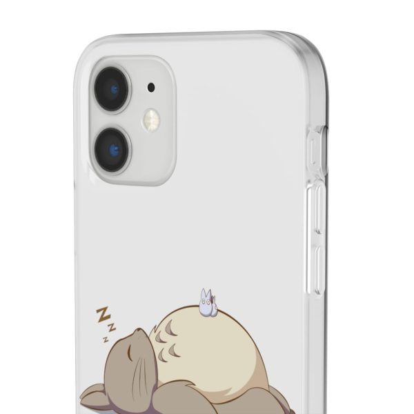 Satsuki Totoro - Sleeping Totoro iPhone Cases-Accessories, My Neighbor Totoro, Phone Case, Satsuki Totoro