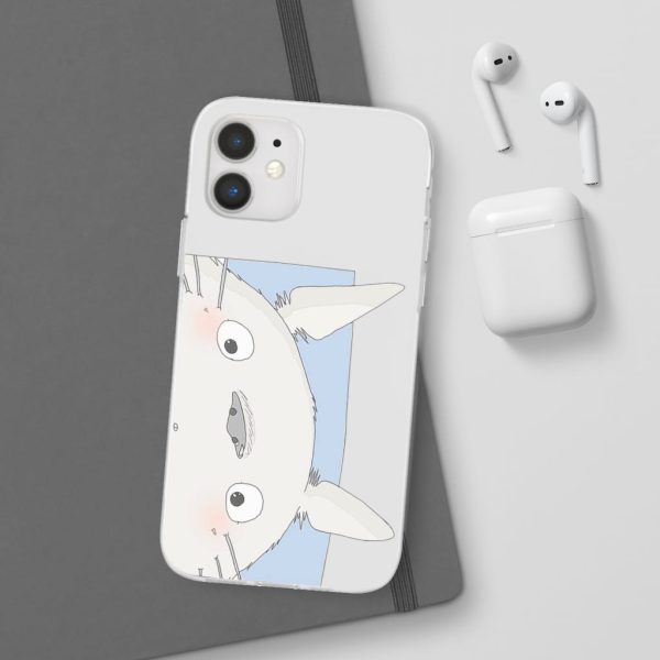 Totoro Catbus - Totoro Cute Face iPhone Cases-Accessories, My Neighbor Totoro, Phone Case, Totoro Catbus