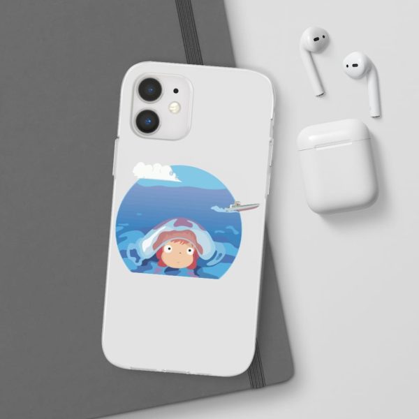 Ponyo Background - Ponyo in her first trip iPhone Cases-Accessories, Phone Case, ponyo, Ponyo Background