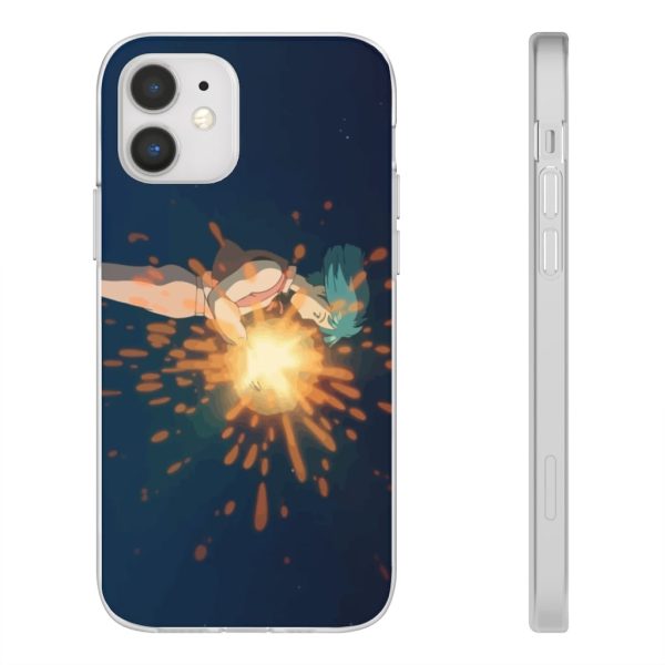 Howl's Moving Castle Howl - Howl’s Moving Castle – Howl meets Calcifer iPhone Cases-Accessories, Howl's Moving Castle, Howl's Moving Castle Howl, Phone Case