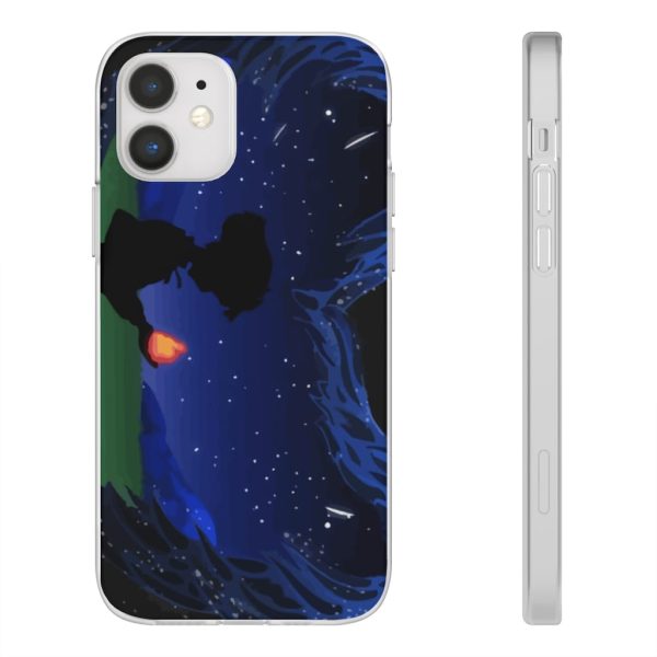 Howl's Moving Castle Characters - Howl’s Moving Castle – Howl meets Calcifer Classic iPhone Cases-Accessories, Howl's Moving Castle, Howl's Moving Castle Characters, Phone Case