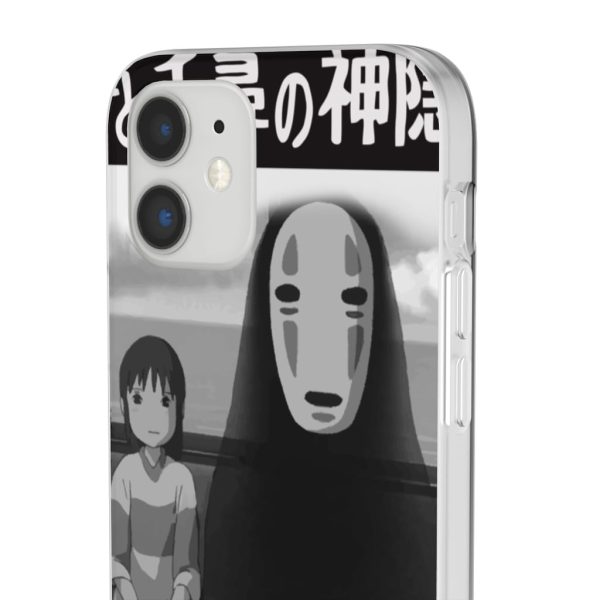 Like Spirited Away - Spirited Away – Chihiro and No Face on the Train iPhone Cases-Accessories, kaonashi, Like Spirited Away, no face, Phone Case, Spirited Away