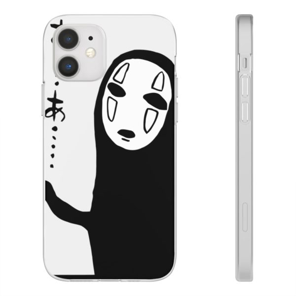 Spirited Away Frog - Spirited Away No Face Kaonashi Whispering iPhone Cases-Accessories, kaonashi, no face, Phone Case, Spirited Away, Spirited Away Frog