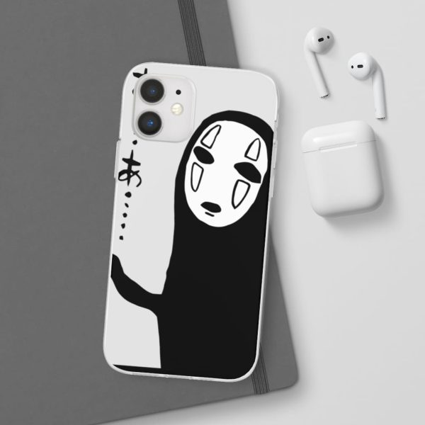 Spirited Away Frog - Spirited Away No Face Kaonashi Whispering iPhone Cases-Accessories, kaonashi, no face, Phone Case, Spirited Away, Spirited Away Frog