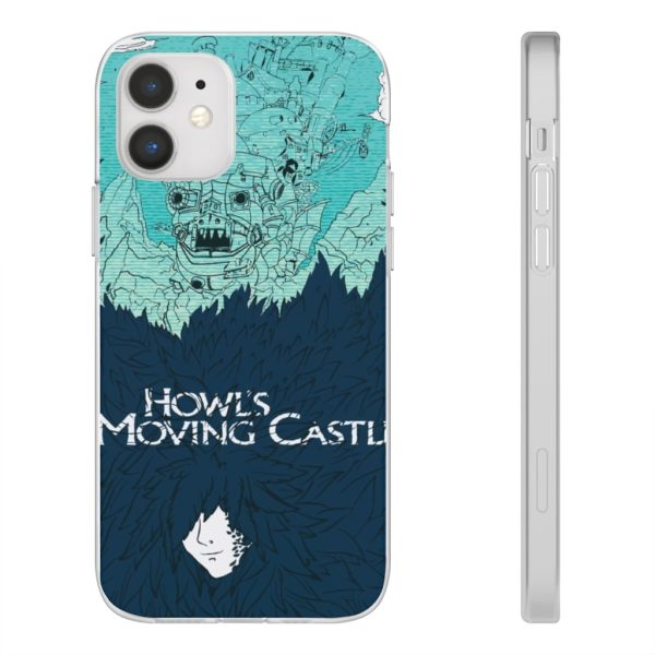 Witch Howl's Moving Castle - Howl’s Moving Castle Blue Tone Art iPhone Cases-Accessories, Howl's Moving Castle, Phone Case, Witch Howl's Moving Castle