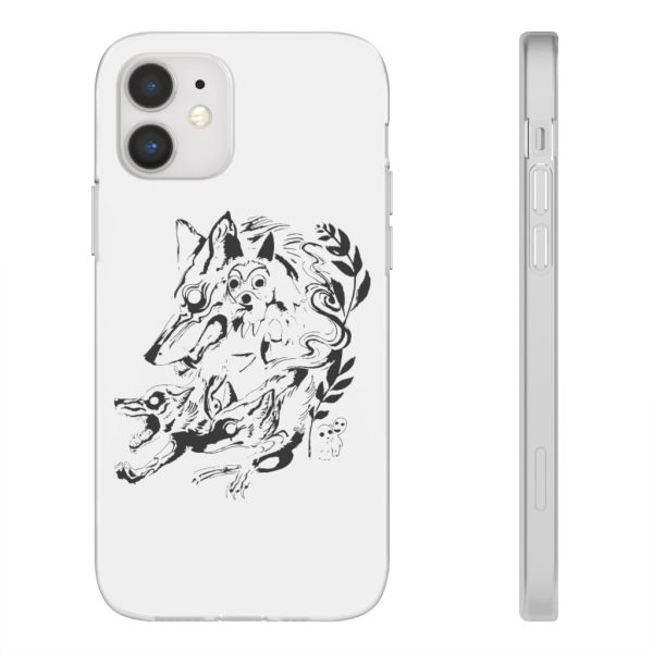 Watch Princess Mononoke - Princess Mononoke and The Wolf Creative Art iPhone Cases-Accessories, Phone Case, princess mononoke, Watch Princess Mononoke