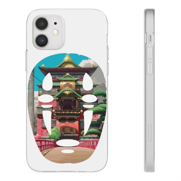 Spirited Away Streaming - Spirited Away –  The Bathhouse Ft. No Face iPhone Cases-Accessories, kaonashi, no face, Phone Case, Spirited Away, Spirited Away Streaming