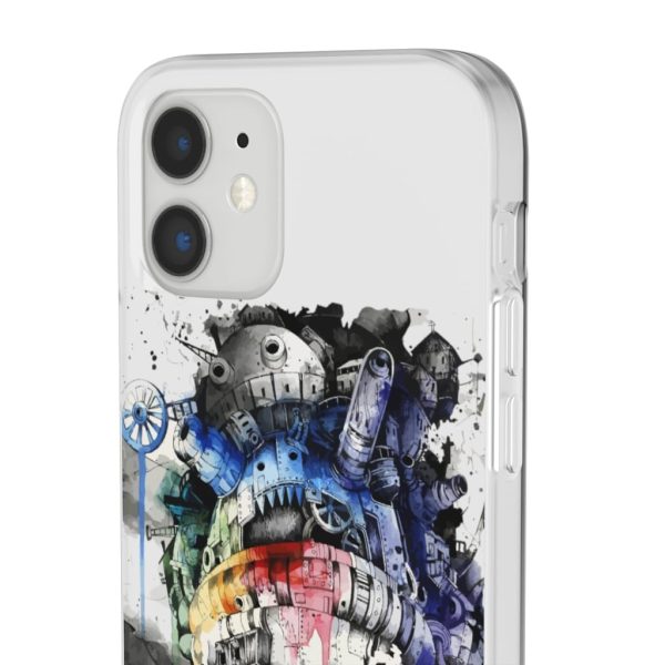 Howl's Moving Castle Calcifer - Howl’s Moving Castle Impressionism iPhone Cases-Accessories, Howl's Moving Castle, Howl's Moving Castle Calcifer, Phone Case