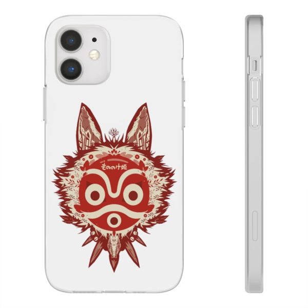 Princess Mononoke Spirits - Princess Mononoke Mask iPhone Cases-Accessories, Phone Case, princess mononoke, Princess Mononoke Spirits