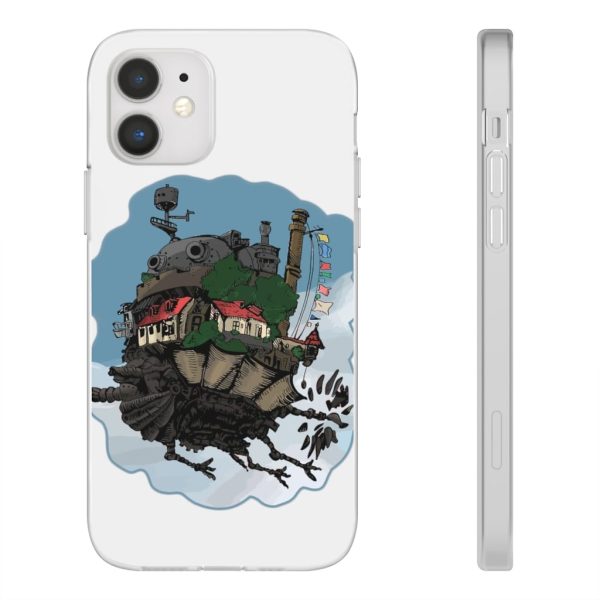 Howl's Moving Castle Series - Howl’s Moving Castle Classic Color iPhone Cases-Accessories, Howl's Moving Castle, Howl's Moving Castle Series, Phone Case