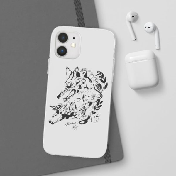 Watch Princess Mononoke - Princess Mononoke and The Wolf Creative Art iPhone Cases-Accessories, Phone Case, princess mononoke, Watch Princess Mononoke