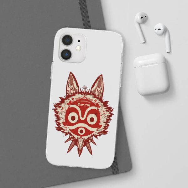 Princess Mononoke Spirits - Princess Mononoke Mask iPhone Cases-Accessories, Phone Case, princess mononoke, Princess Mononoke Spirits