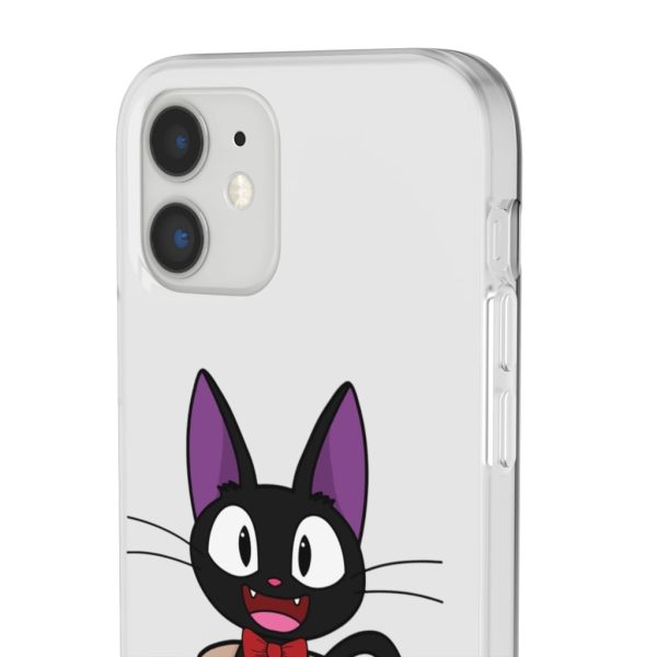 Figures Set Ghibli Ga Ippai Yubin Ningyou Kiki's Delivery Service - Jiji in the Cat Cup iPhone Cases-Accessories, Figures Set Ghibli Ga Ippai Yubin Ningyou Kiki's Delivery Service, Kiki's Delivery Service, Phone Case