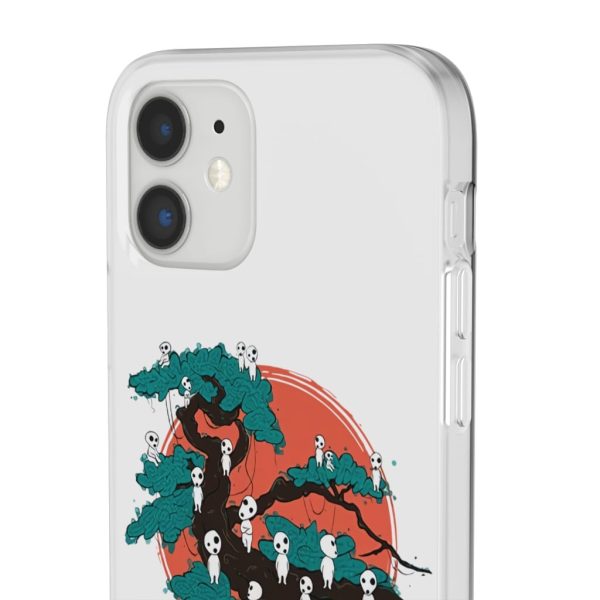 Anime Film Princess Mononoke - Tree Spirits by the Red Moon iPhone Cases-Accessories, Anime Film Princess Mononoke, Phone Case, princess mononoke