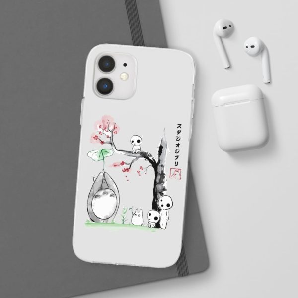 Stuffed Totoro - Totoro and the Tree Spirits iPhone Cases-Accessories, My Neighbor Totoro, Phone Case, Stuffed Totoro