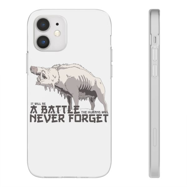 Princess Mononoke In Theaters - Princess Mononoke – A Battle Never Forget iPhone Cases-Accessories, Phone Case, princess mononoke, Princess Mononoke In Theaters