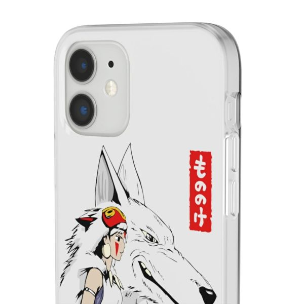 Moro Princess Mononoke - Princess Mononoke – San and The Wolf iPhone Cases-Moro Princess Mononoke, Phone Case, princess mononoke