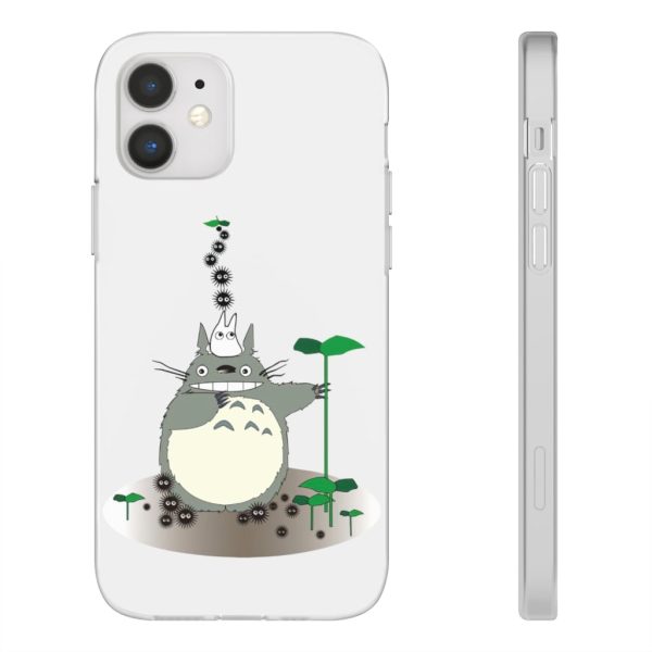 My Totoro - Totoro and the Sootballs iPhone Cases-Accessories, My Neighbor Totoro, My Totoro, Phone Case