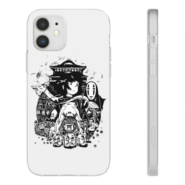 Spirited Away Bathhouse - Spirited Away Art Collection iPhone Cases-Phone Case, Spirited Away, Spirited Away Bathhouse