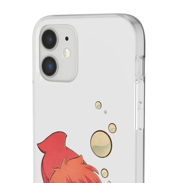 Studio Ghibli Icons Ponyo - Ponyo Chibi iPhone Cases-Accessories, Phone Case, ponyo, Studio Ghibli Icons Ponyo