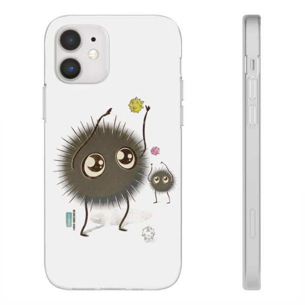 Spirited Away Review - Spirited Away – Soot Spirit Chibi iPhone Cases-Accessories, Phone Case, Spirited Away, Spirited Away Review