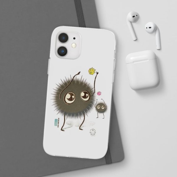 Spirited Away Review - Spirited Away – Soot Spirit Chibi iPhone Cases-Accessories, Phone Case, Spirited Away, Spirited Away Review