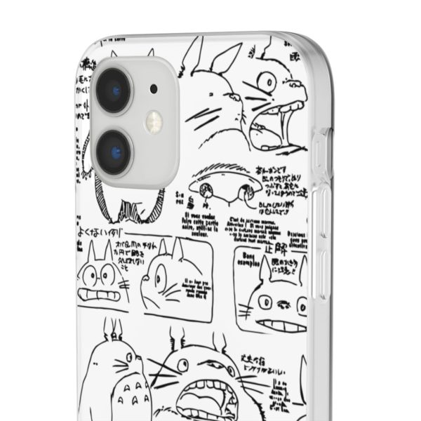 Mi Vecino Totoro - Totoro Original Character Sketch iPhone Cases-Accessories, Mi Vecino Totoro, My Neighbor Totoro, Phone Case