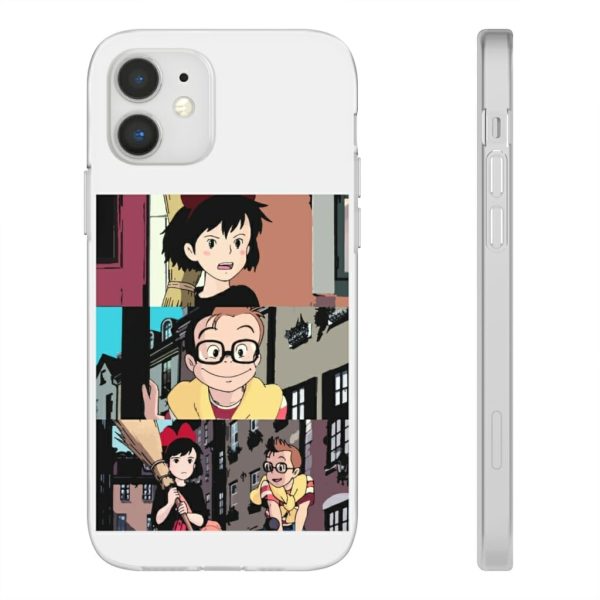 Studio Ghibli - Kiki's Delivery Service - 6.5 - Kiki’s Delivery Service Tower Collage iPhone Cases-Kiki's Delivery Service, Phone Case, Studio Ghibli - Kiki's Delivery Service - 6.5