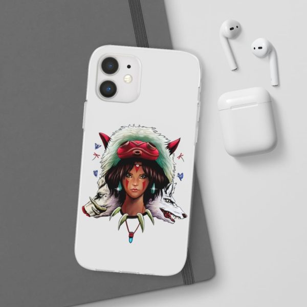 Princess Mononoke Costume - Mononoke: The Wolf Princess iPhone Cases-Accessories, Phone Case, princess mononoke, Princess Mononoke Costume