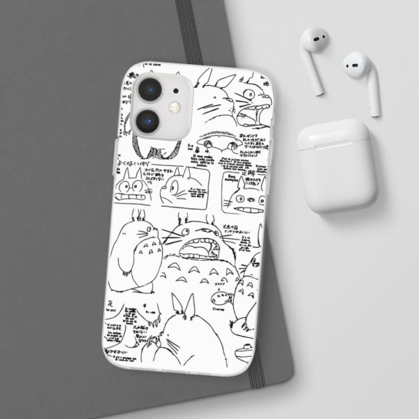 Mi Vecino Totoro - Totoro Original Character Sketch iPhone Cases-Accessories, Mi Vecino Totoro, My Neighbor Totoro, Phone Case