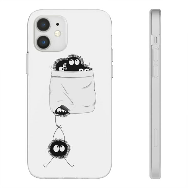 Kamaji Spirited Away - Spirited Away – Soot Ball in pocket iPhone Cases-Kamaji Spirited Away, Phone Case, Spirited Away