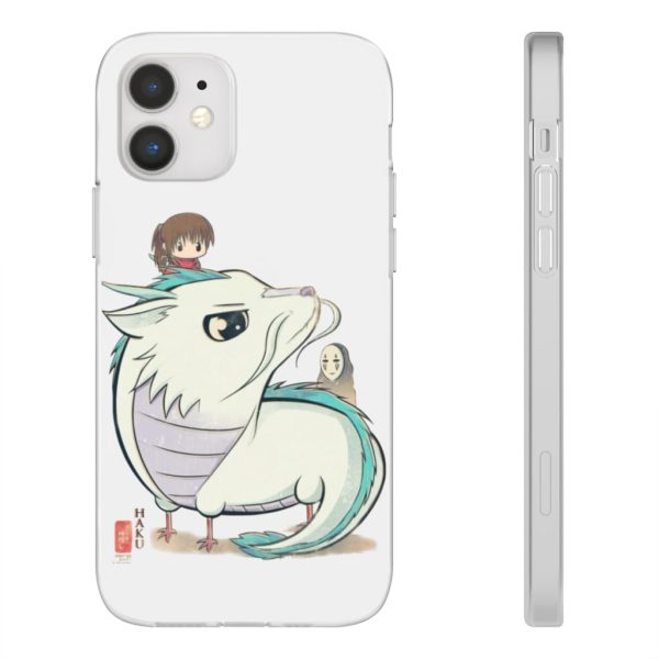 Haku Spirited Away - Spirited Aways Chibi iPhone Cases-Accessories, Haku Spirited Away, Kamaji Spirited Away, Phone Case, Spirited Away, Spirited Away English Cast